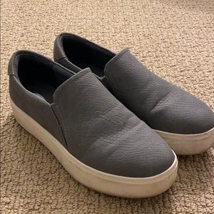 Dr. Scholls grey slip on sneakers, size 7.5
